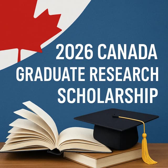 2026 Canada Graduate Research Scholarship