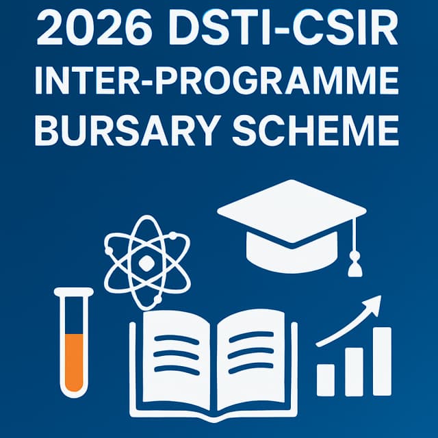 2026 DSTI-CSIR Inter-programme Bursary Scheme