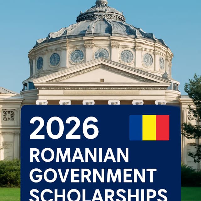 2026 Romanian Government Scholarships