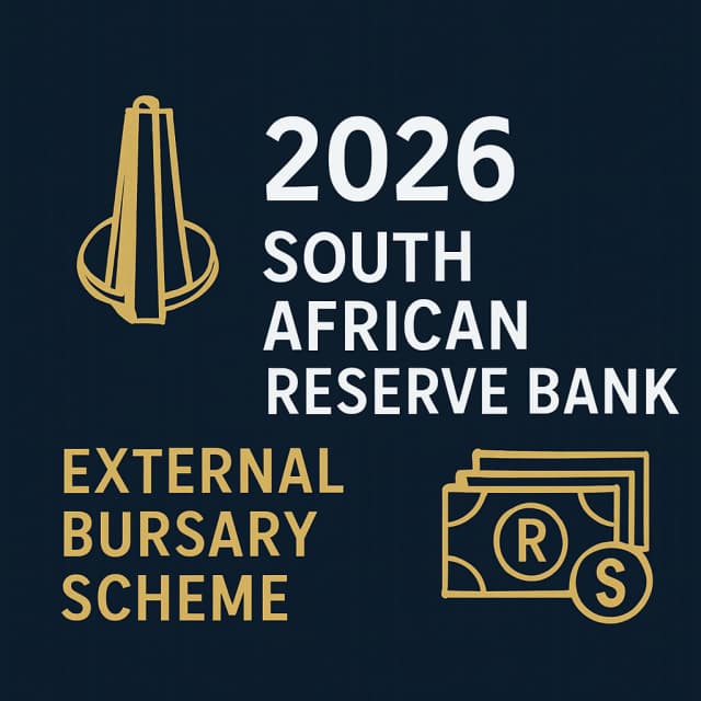 2026 South African Reserve Bank External Bursary Scheme