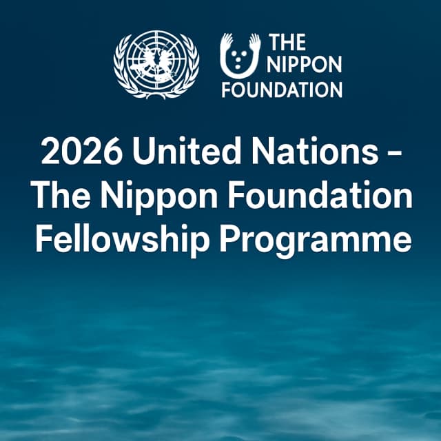 2026 United Nations β The Nippon Foundation Fellowship Programme