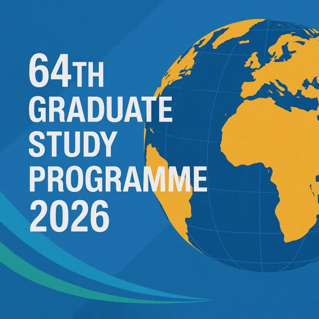 64th Graduate Study Programme 2026