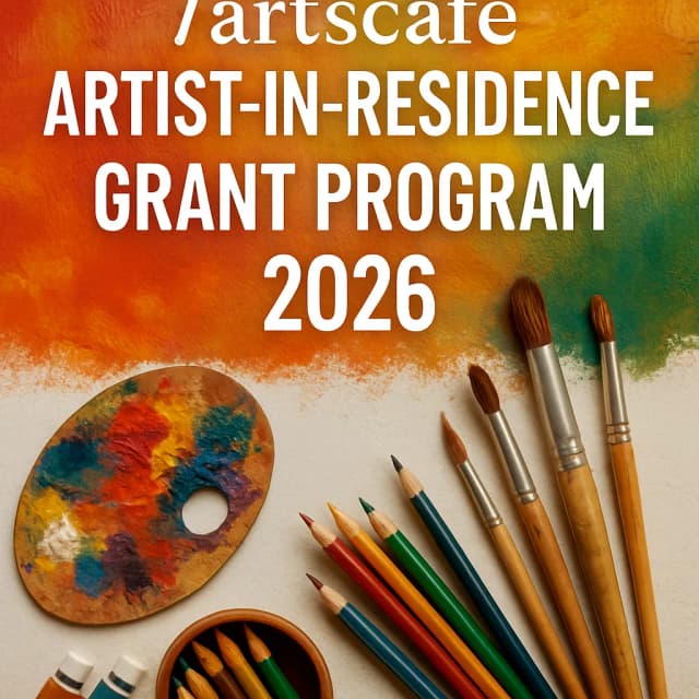 7artscafe Artist-in-Residence Grant Program 2026