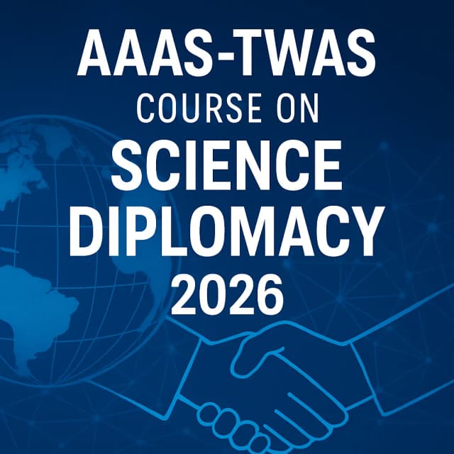 AAAS-TWAS Course on Science Diplomacy 2026
