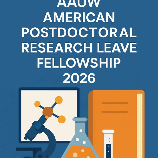 AAUW American Postdoctoral Research Leave Fellowship 2026
