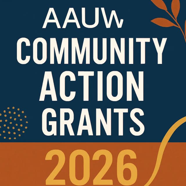 AAUW Community Action Grants 2026