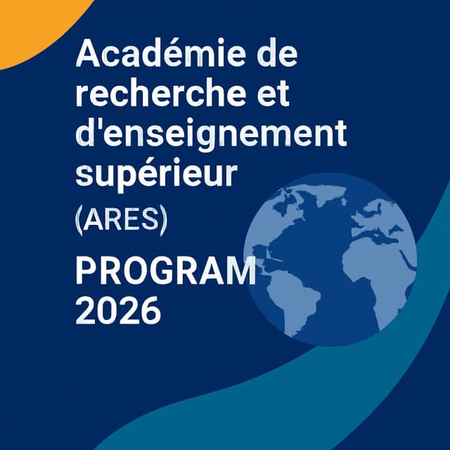 Académie de recherche et d'enseignement supérieur (ARES) Program 2026