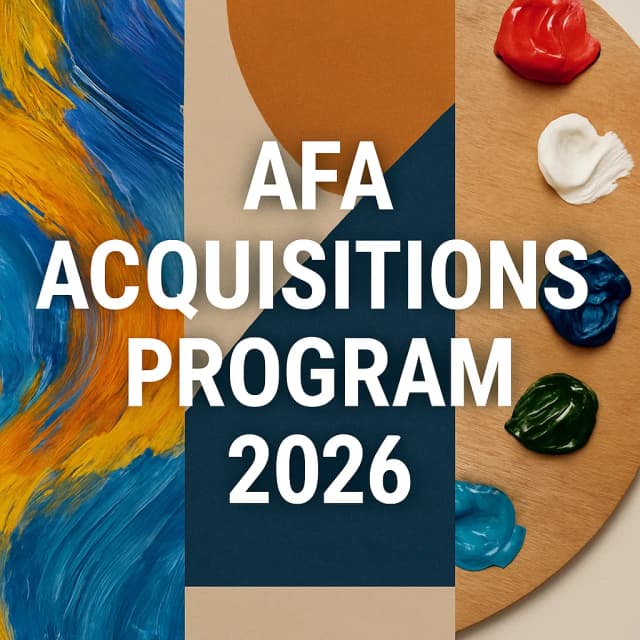 AFA Art Acquisitions Program 2026