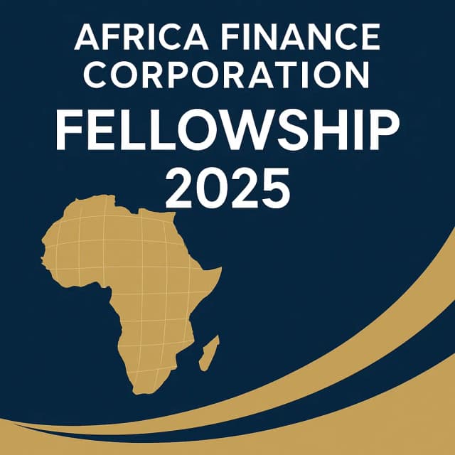 Africa Finance Corporation Fellowship 2025