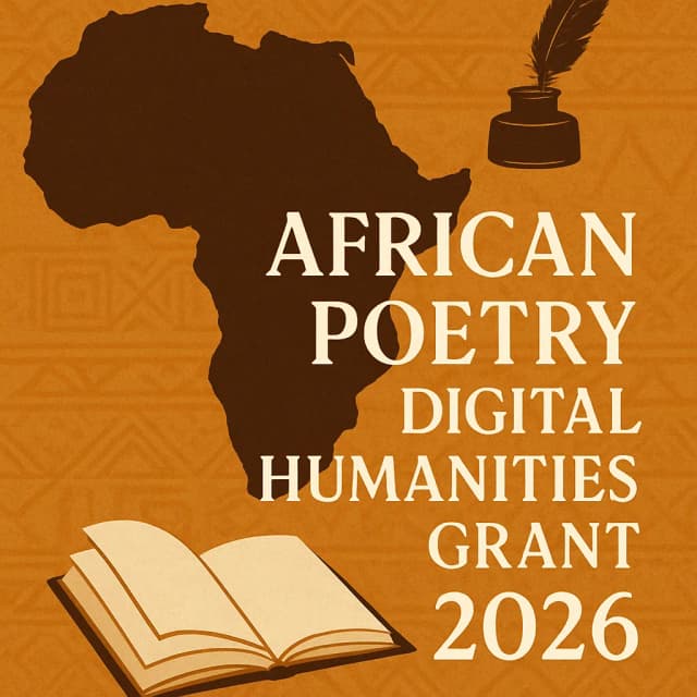 African Poetry Digital Humanities Grant 2026