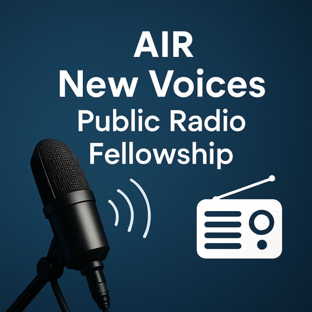 AIR’s New Voices Public Radio Fellowship