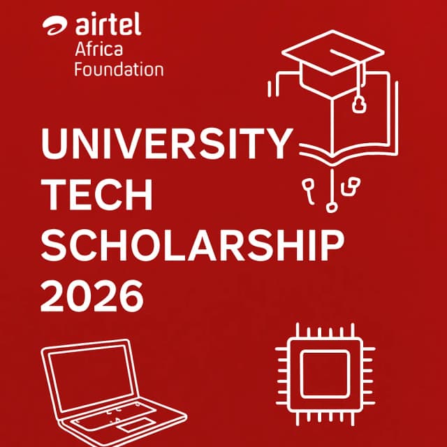 Airtel Africa Foundation University Tech Scholarship 2026