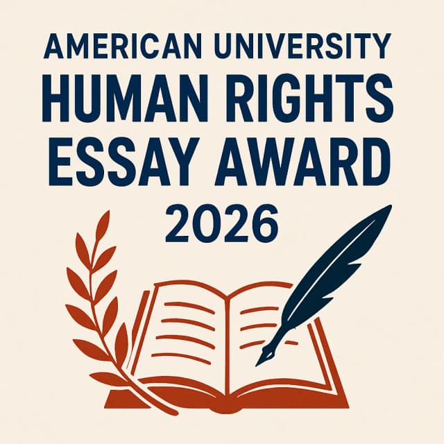 American University Human Rights Essay Award 2026