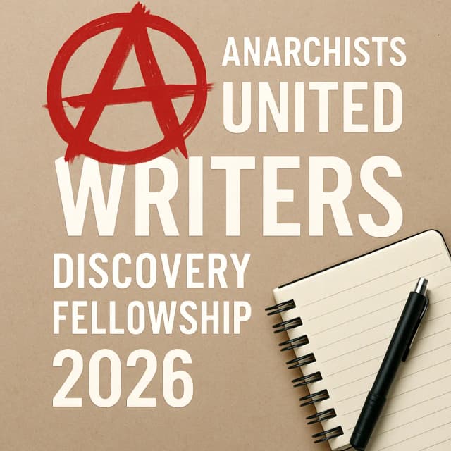 Anarchists United Writers Discovery Fellowship 2026