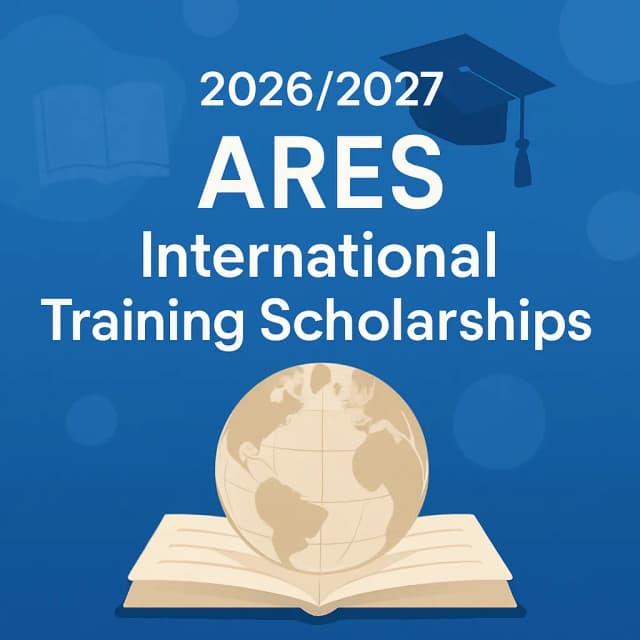2026/2027 ARES International Training Scholarships