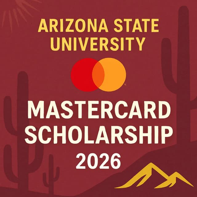 Arizona State University MasterCard Scholarship 2026