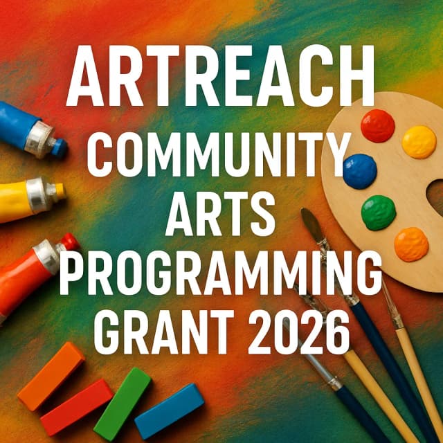 ArtReach Community Arts Programming Grant 2026