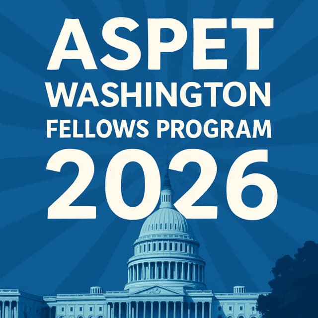ASPET Washington Fellows Program 2026