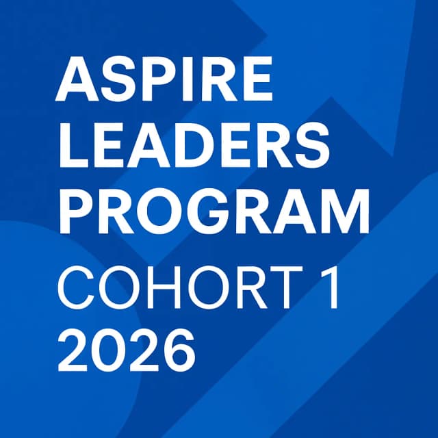 Aspire Leaders Program Cohort 1 2026
