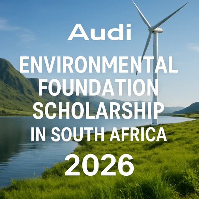 Audi Environmental Foundation Scholarship in South Africa 2026