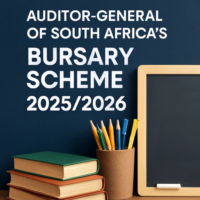 Auditor-General of South Africa's Bursary Scheme 2025/2026