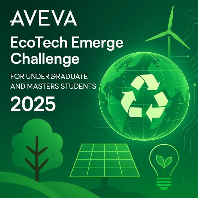 AVEVA EcoTech Emerge Challenge for Undergraduate and Masters Students 2025