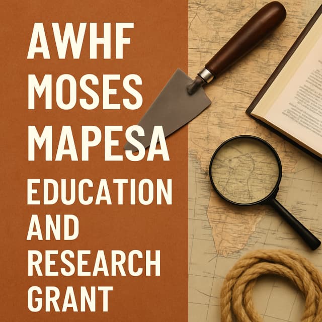 AWHF Moses Mapesa Education and Research Grant