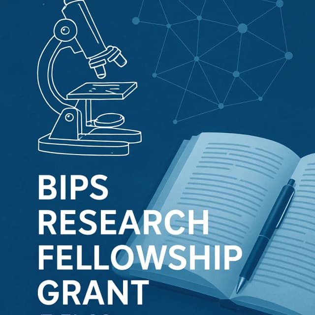 BIPS Research Fellowship Grant 2026