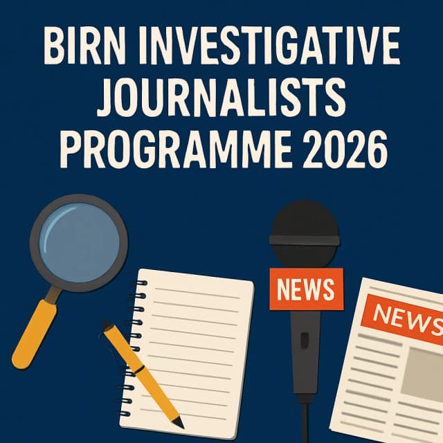 BIRN Investigative Journalists Programme 2026