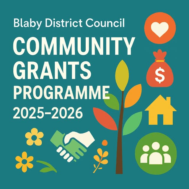 Blaby District Council Community Grants Program 2025-2026
