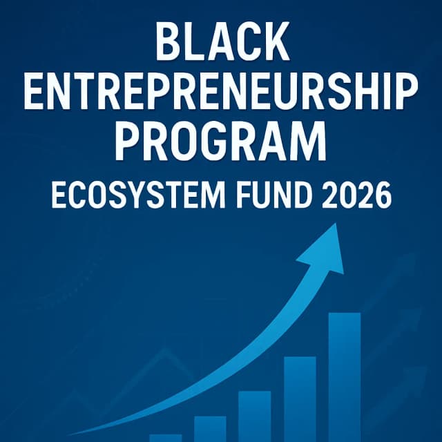 Black Entrepreneurship Program Ecosystem Fund 2026
