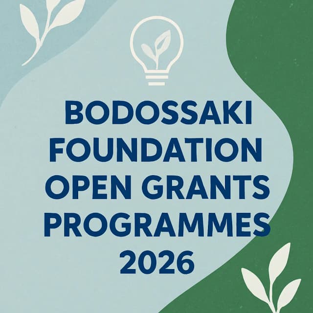 Bodossaki Foundation - Open Grants Programmes 2026