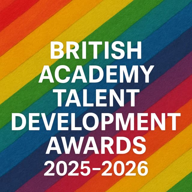 British Academy Talent Development Awards 2025-2026