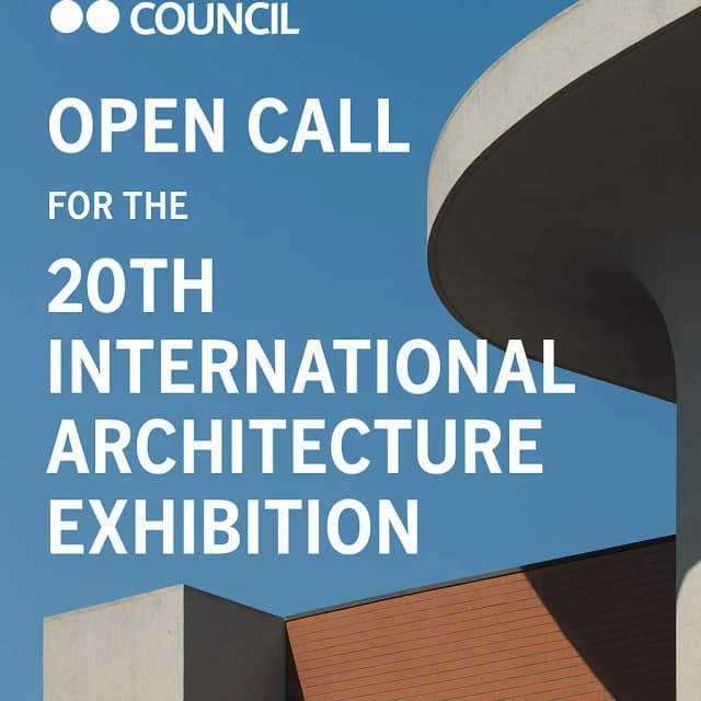 British Council Open Call for the 20th International Architecture Exhibition