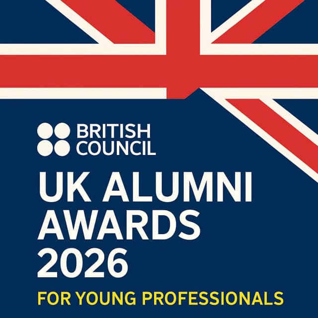 British Council UK Alumni Awards 2026 for Young Professionals