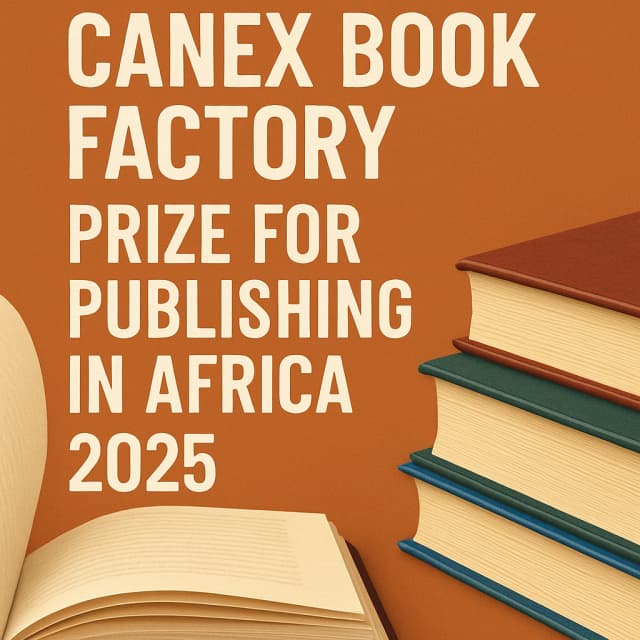 CANEX Book Factory Prize for Publishing in Africa 2025