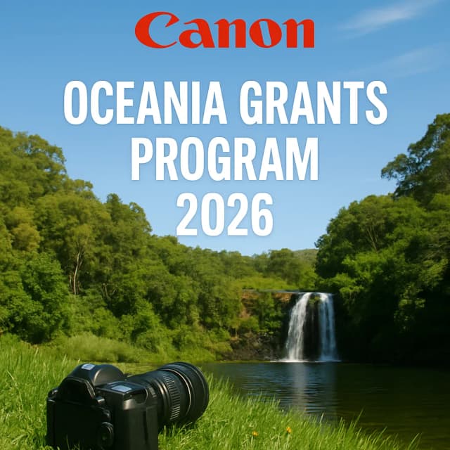 Canon Oceania Grants Program 2026