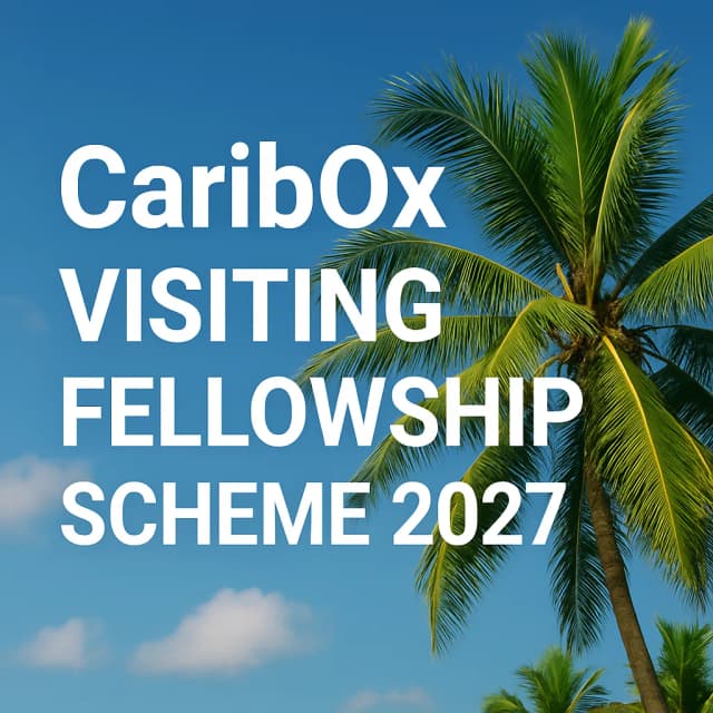CaribOx Visiting Fellowship Scheme 2027