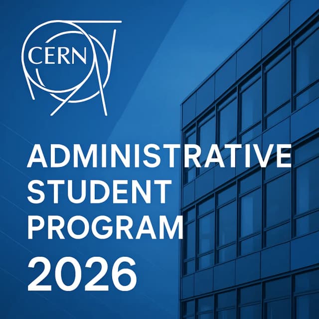 CERN Administrative Student Program 2026