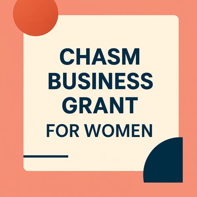 Chasm Business Grant for Women