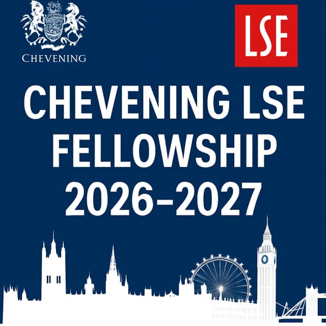 Chevening LSE Fellowship 2026-2027