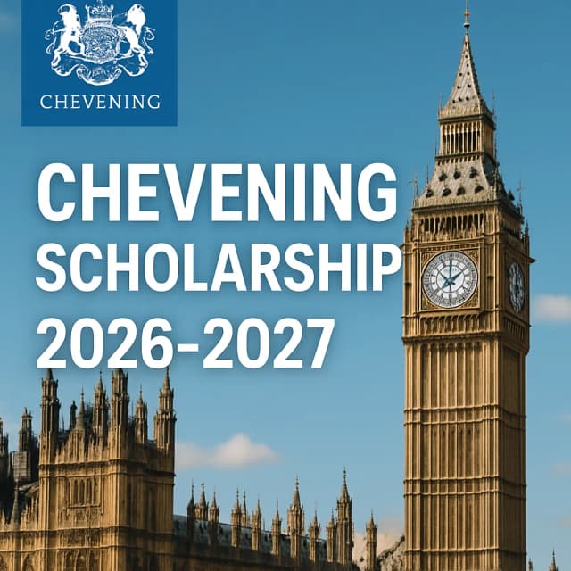 Chevening Scholarship 2026-2027