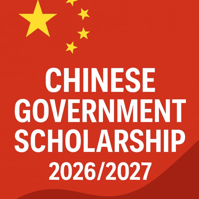 Chinese Government Scholarship 2026/2027