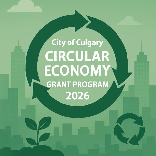 City of Calgary Circular Economy Grant Program 2026