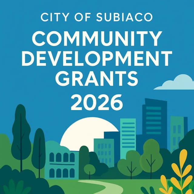 City of Subiaco Community Development Grants 2026