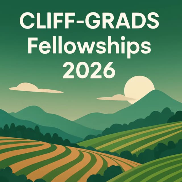CLIFF-GRADS Fellowships 2026
