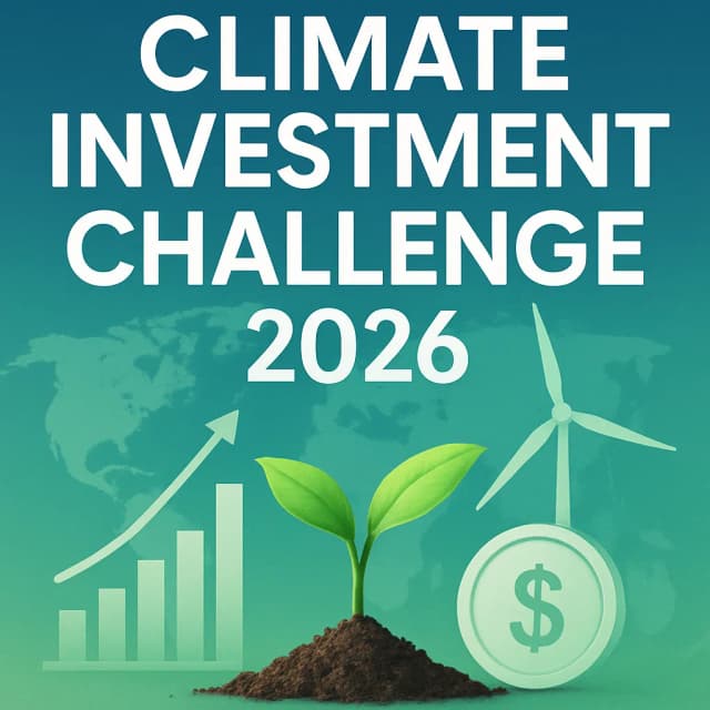 Climate Investment Challenge 2026