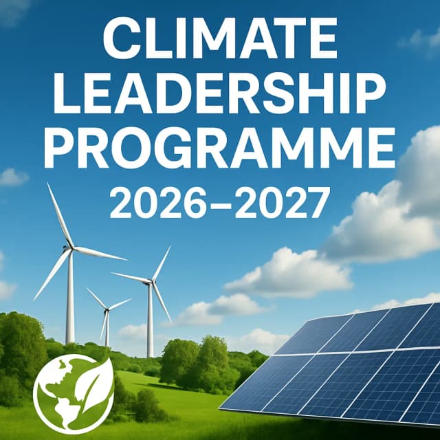 Climate Leadership Programme 2026β2027
