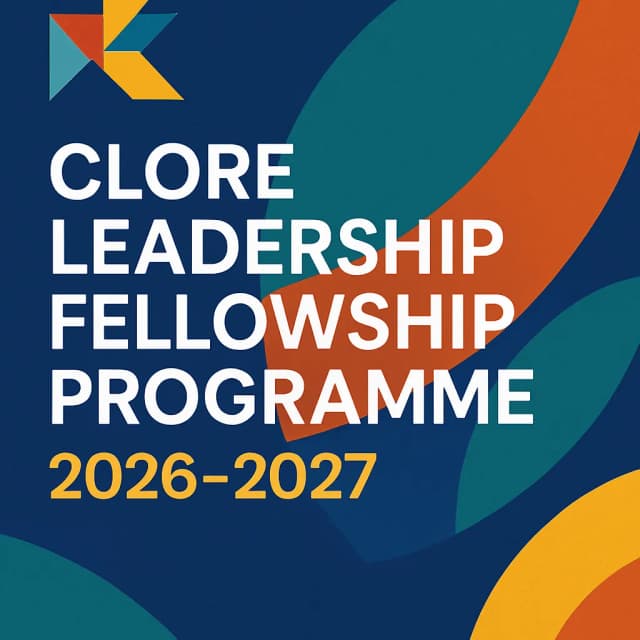 Clore Leadership Fellowship Programme 2026-2027