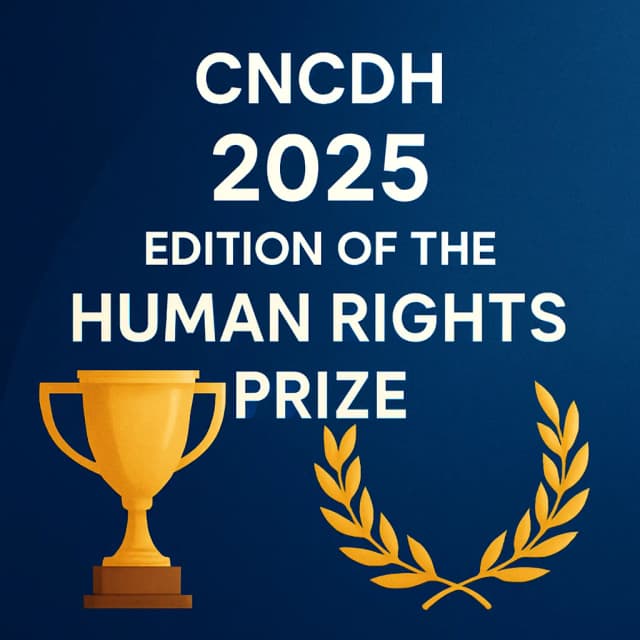 CNCDH 2025 Edition of the Human Rights Prize